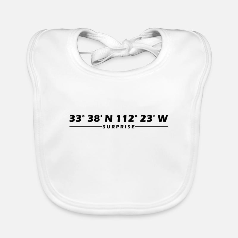 Surprise Coordinates Organic Baby Bibs