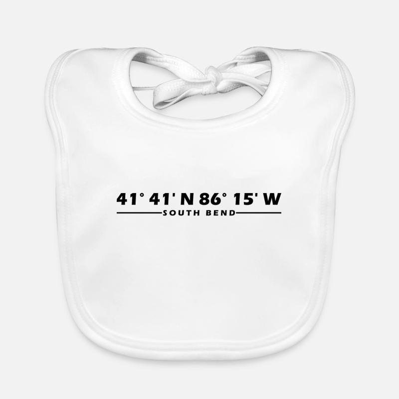 South Bend Coordinates Organic Baby Bibs