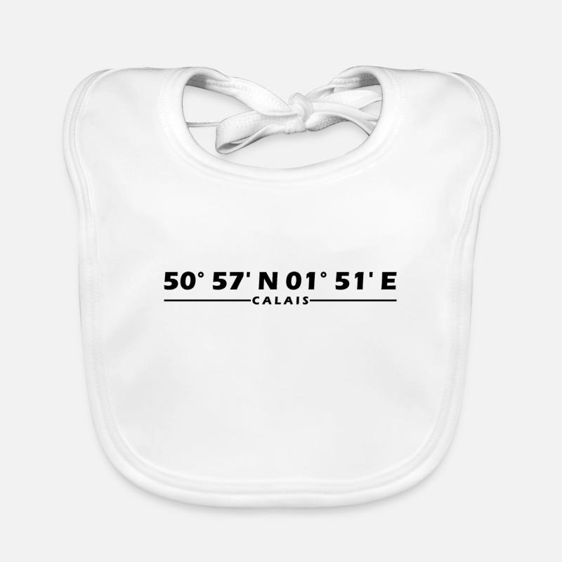 Calais coordinates Organic Baby Bibs