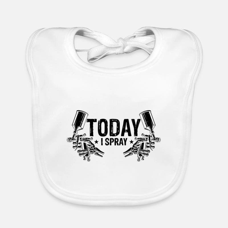 Car painter offer for body technicians Organic Baby Bibs