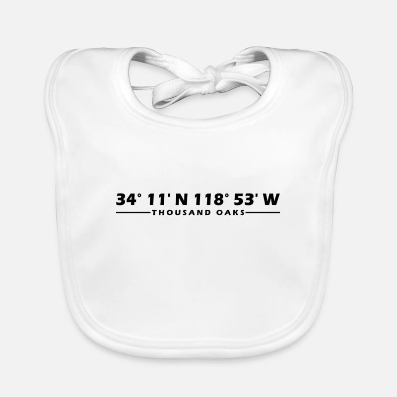 Thousand Oaks Coordinates Organic Baby Bibs