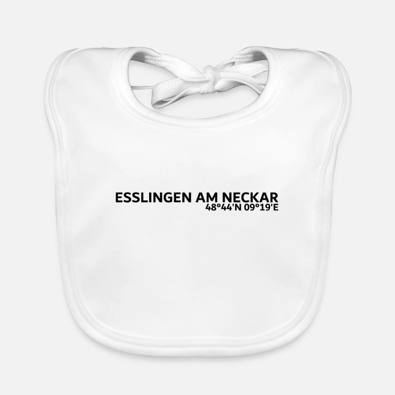 Esslingen am Neckar coordinates Organic Baby Bibs