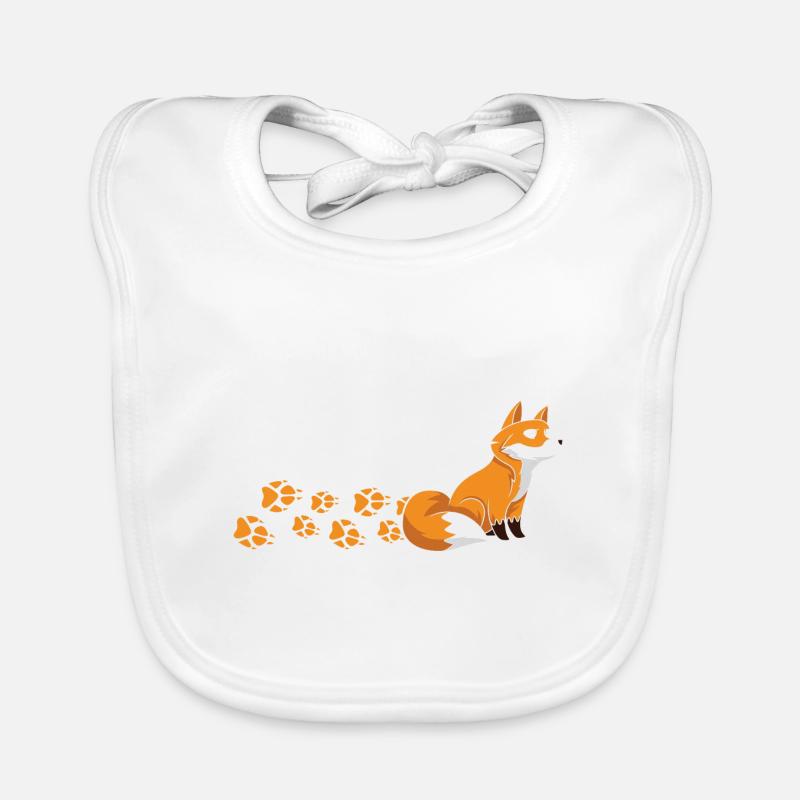 fox Organic Baby Bibs