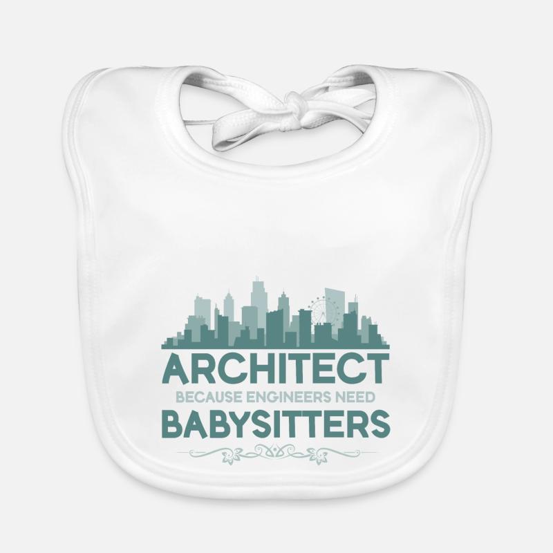 Archetect, weil Ingenieure Babysitter brauchen. Baby Bio-Lätzchen