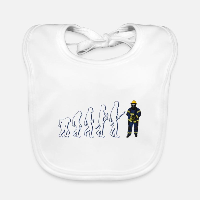 Evolution Feuerwehrmann Baby Bio-Lätzchen