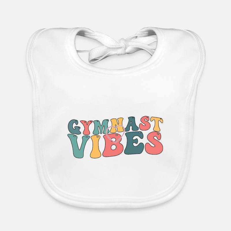 Gymnastics Organic Baby Bibs