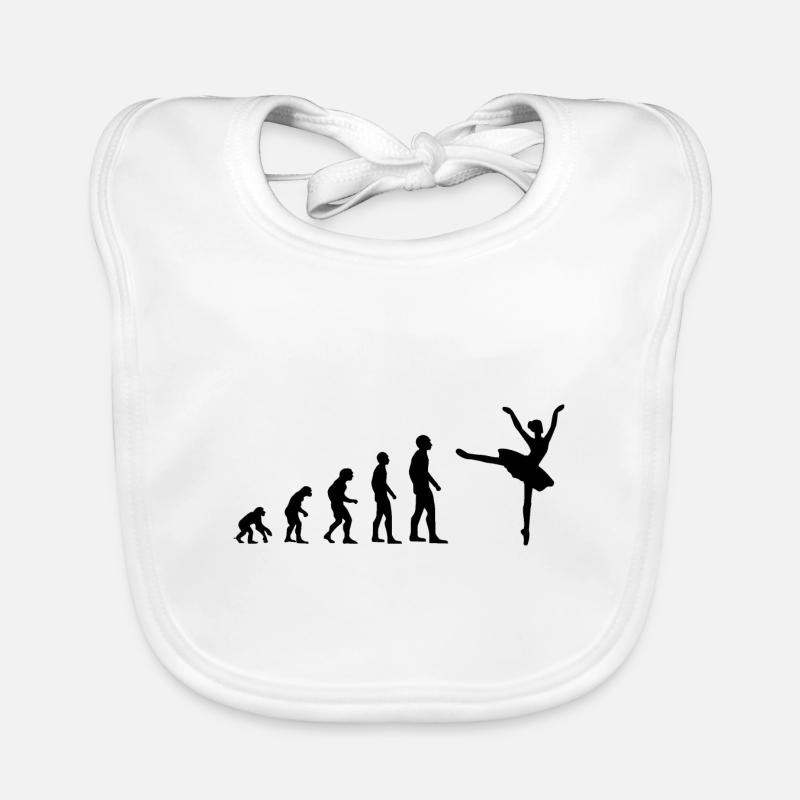 Ballerine Ballet Evolution Bavoir bio Bébé