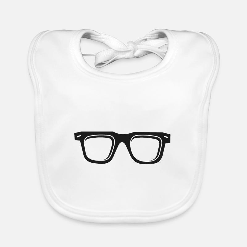 Lunettes lunettes Bavoir bio Bébé