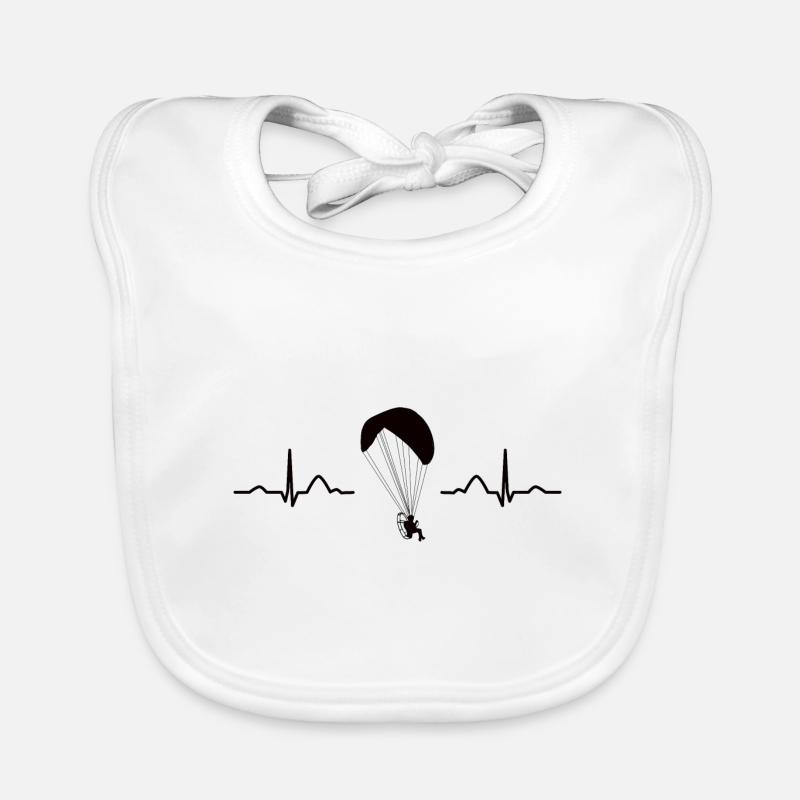 Motorized Paragliding PPG Paramotoring Organic Baby Bibs