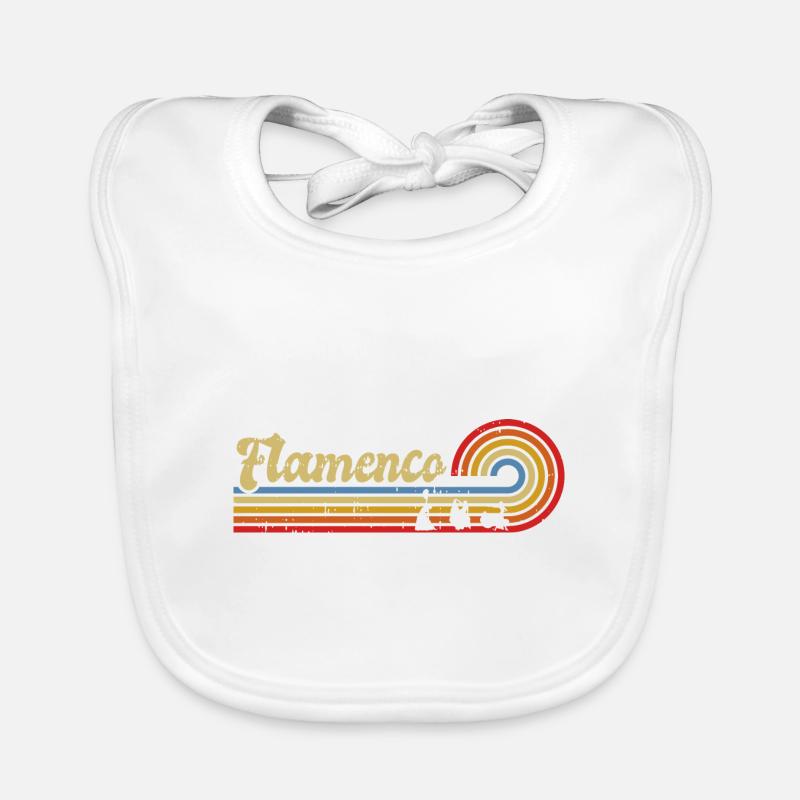 Flamenco Baby Bio-Lätzchen
