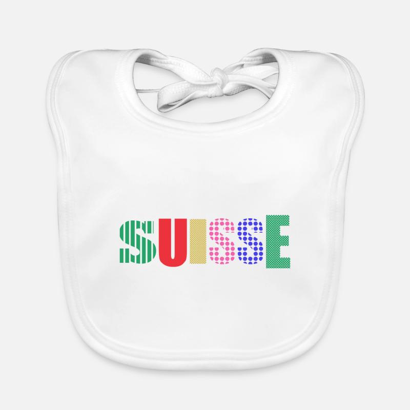 SUISSE Bavoir bio Bébé