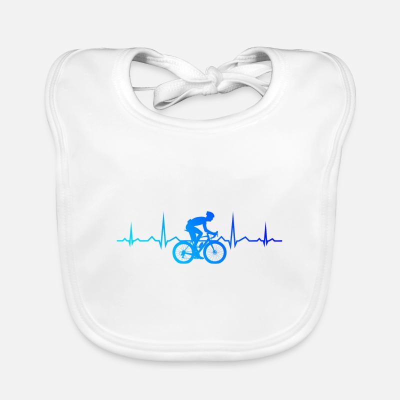 Vélo de route Vélo de route Cyclisme de route Cycliste de route Bavoir bio Bébé