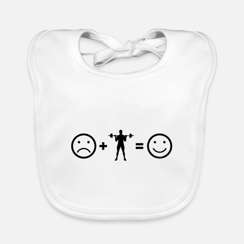 Weightlifting, cardio, endurance training, strength training Organic Baby Bibs