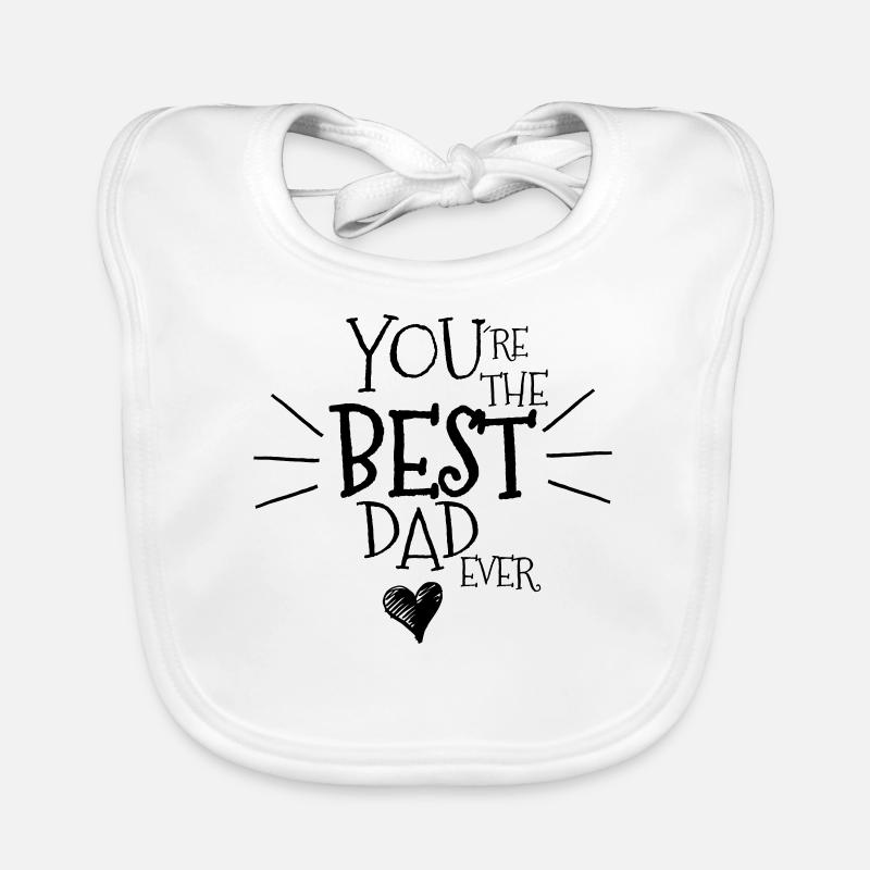 Bester Vati überhaupt Baby Bio-Lätzchen