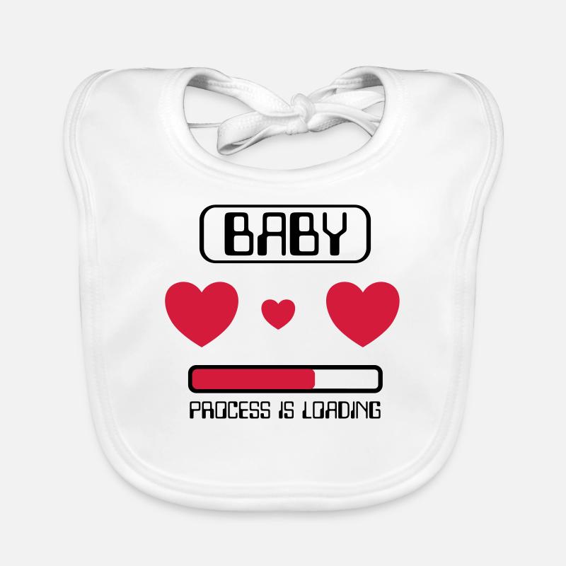 Processus de bébé se charge Bavoir bio Bébé