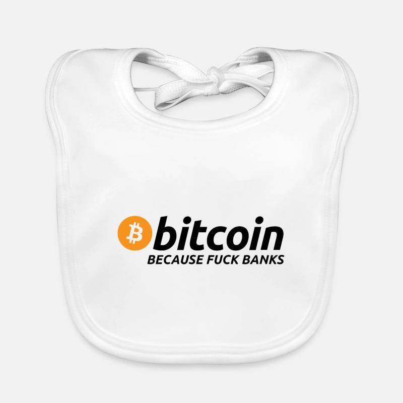 Bitcoin Satoshi Nakamoto Ethereum Krypto Bavoir bio Bébé