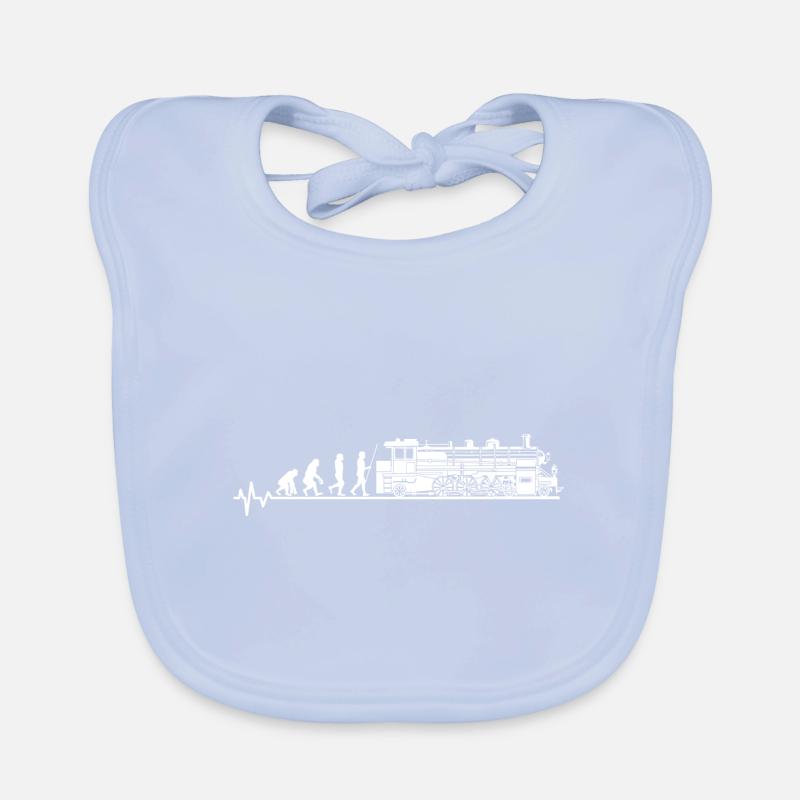 train Organic Baby Bibs