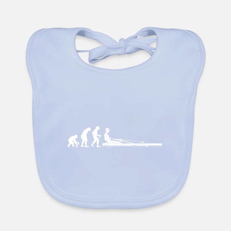 Evolution Rameurs Développement d’un aviron Bavoir bio Bébé