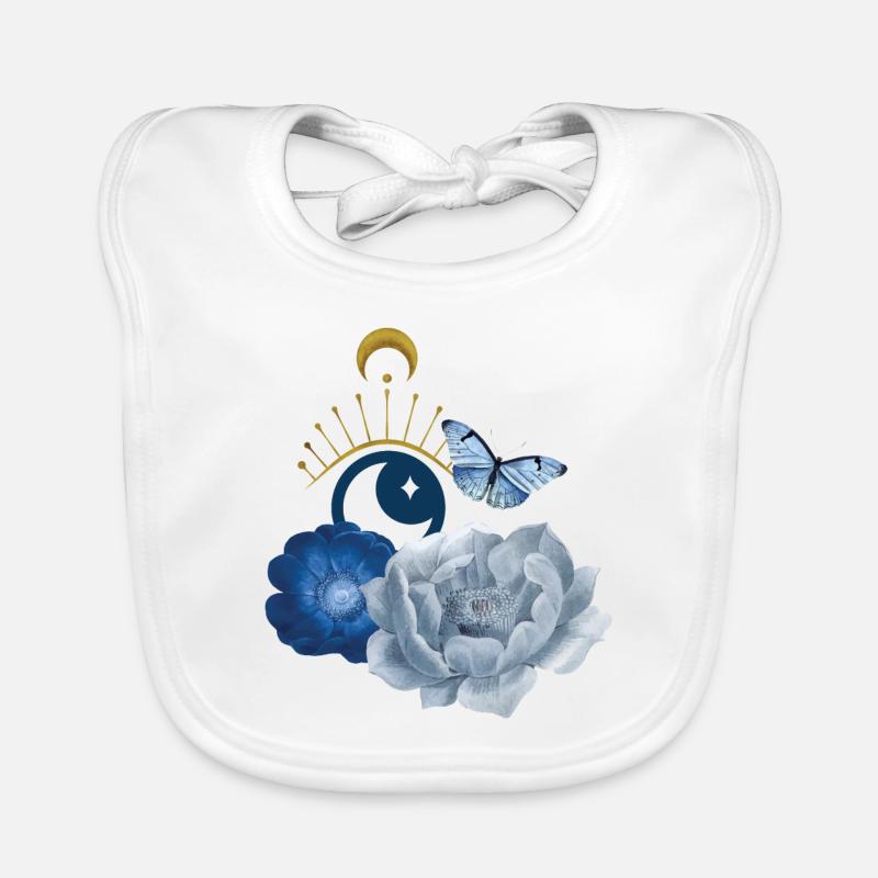 Schmetterlingsmond Baby Bio-Lätzchen