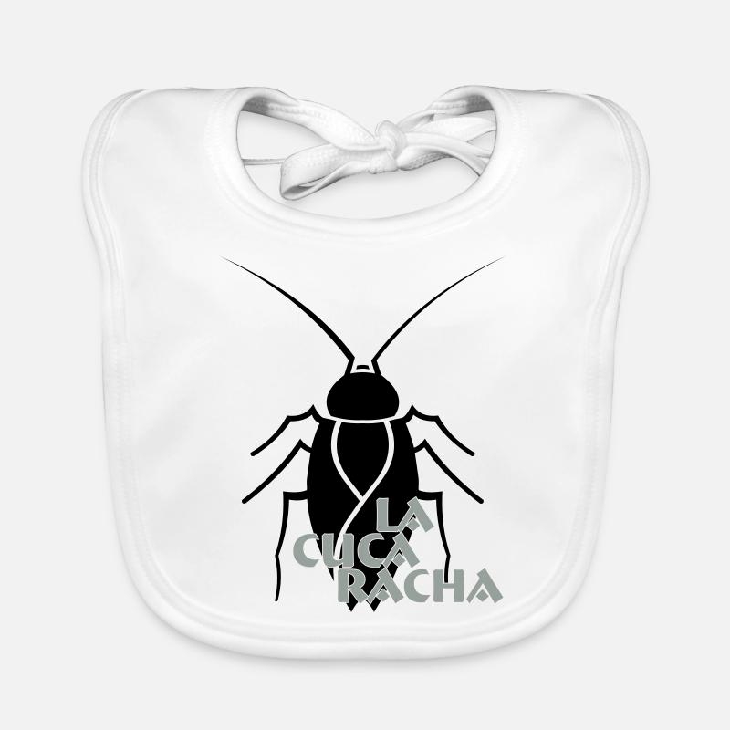 La Cucaracha, la blatte, espagnol, Español Bavoir bio Bébé