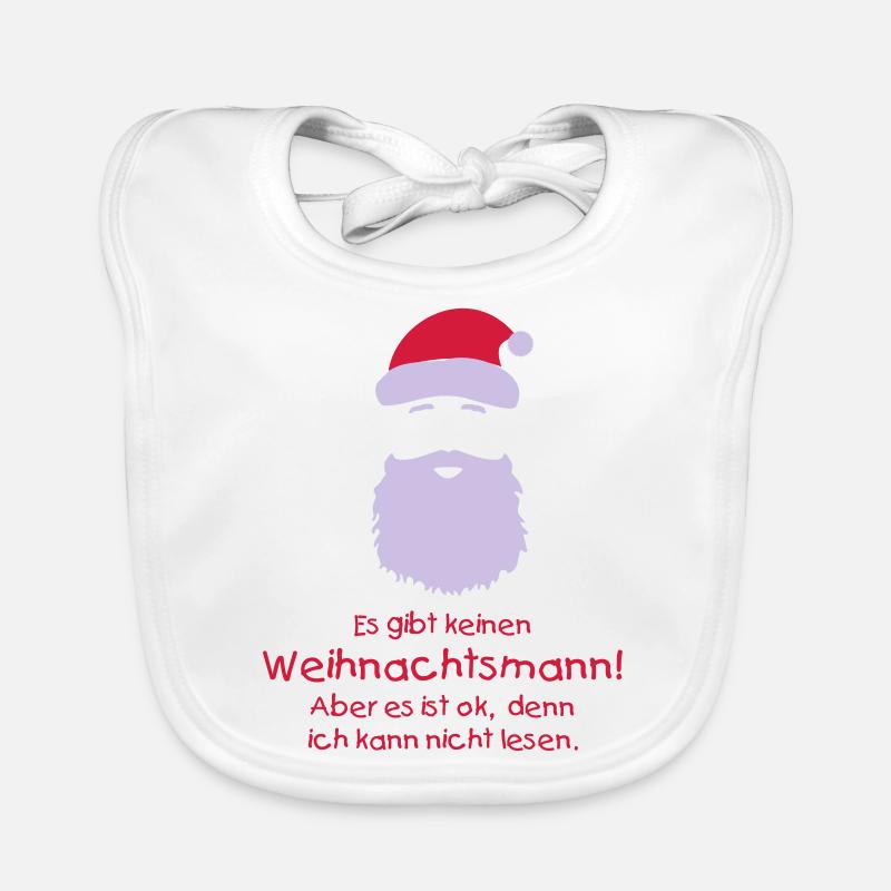 keinen WEihnachtsmann Baby Bio-Lätzchen