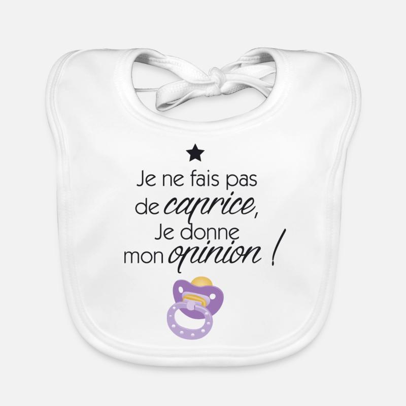 msg enfant-bb Bavoir bio Bébé