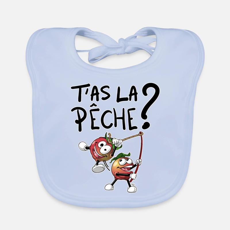 T'as la pêche ? Bavoir bio Bébé