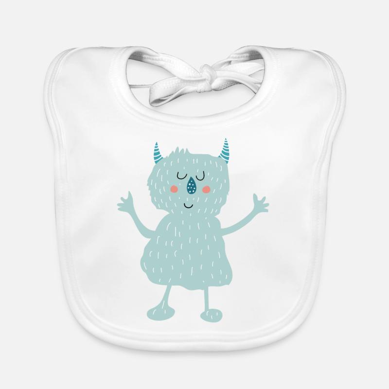 Monster Organic Baby Bibs