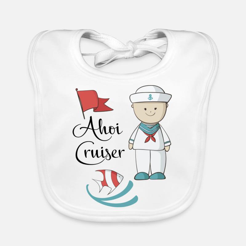 Maritime Organic Baby Bibs
