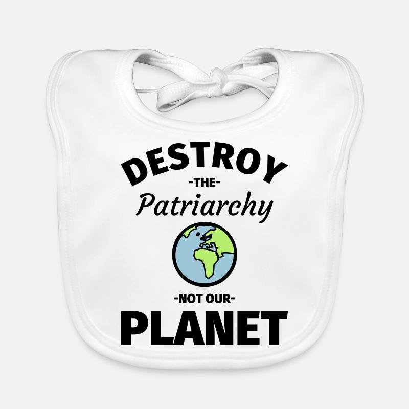 Féminisme féministe Bavoir bio Bébé