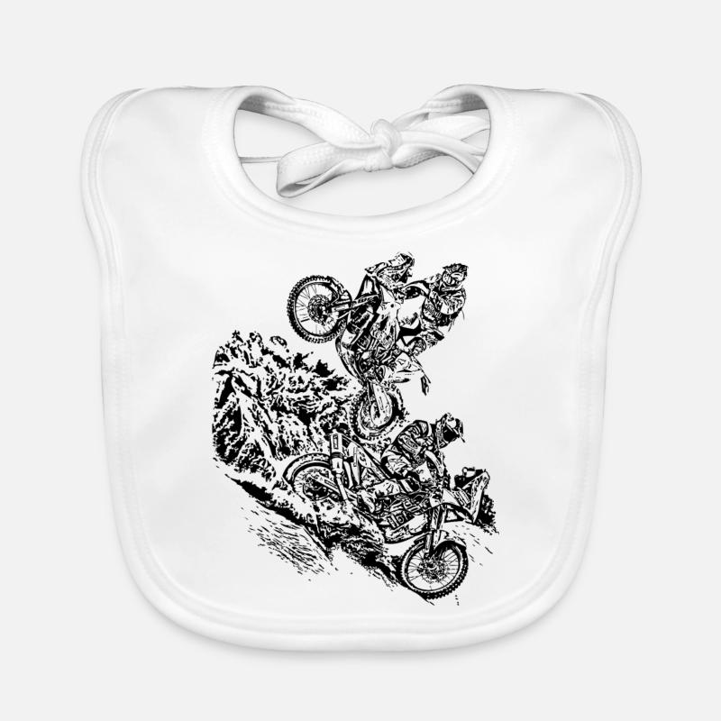 Rally Überfall Baby Bio-Lätzchen