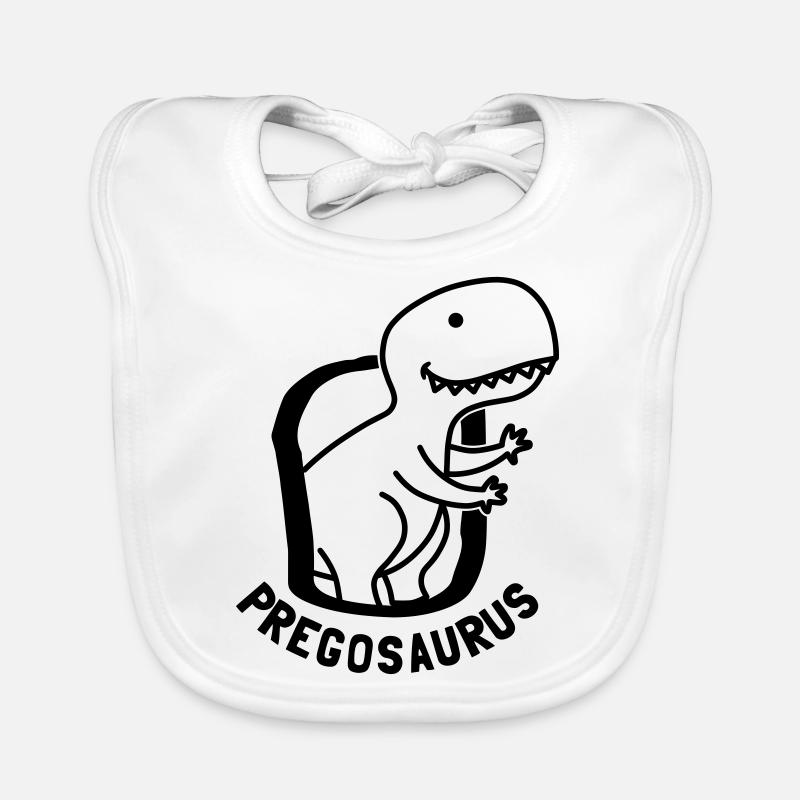 Prégosaurus dino Bavoir bio Bébé