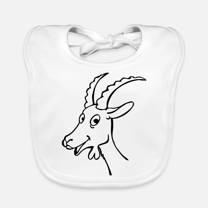 Chèvre Bavoir bio Bébé