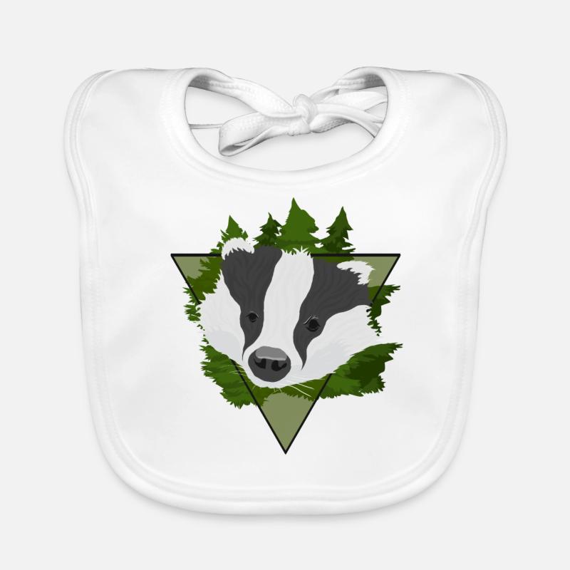 Der Dachs Frechdachs Baby Bio-Lätzchen