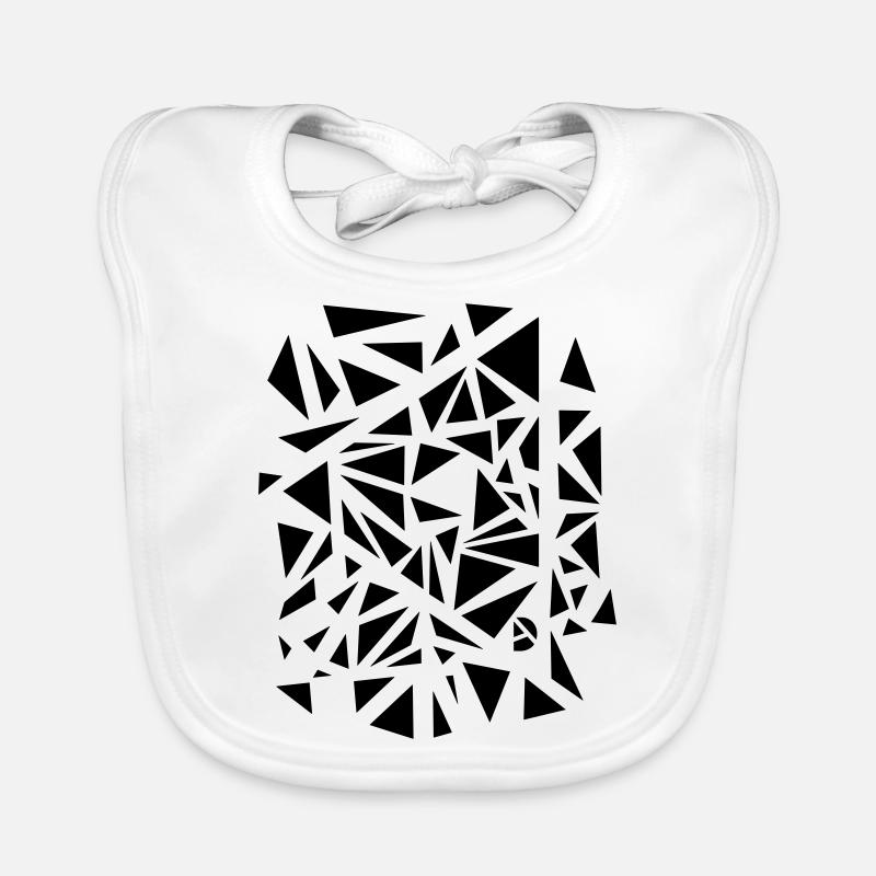AD Triangle Explosion Bavoir bio Bébé