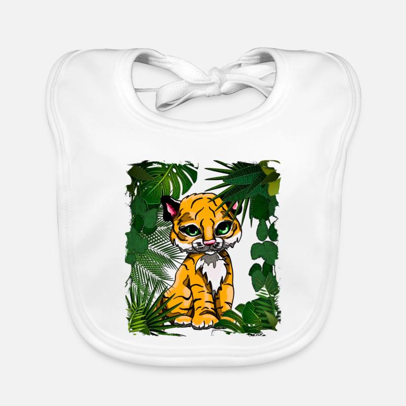 Tiger Baby | Yolo Artwork Organic Baby Bibs