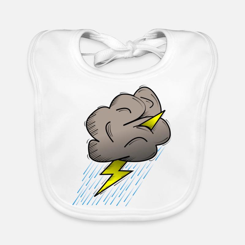 thundercloud Organic Baby Bibs