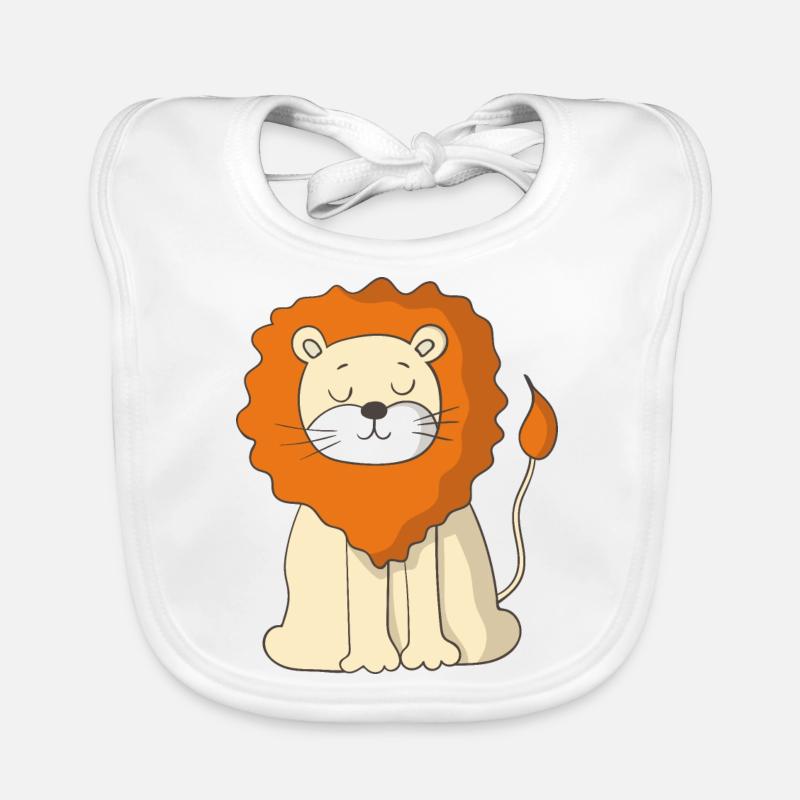 lion Organic Baby Bibs