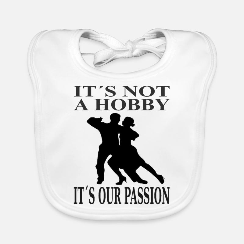 dance dancer dancer dance saying gift tango Organic Baby Bibs