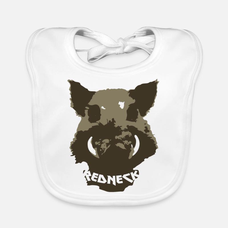 Redneck Eber Baby Bio-Lätzchen