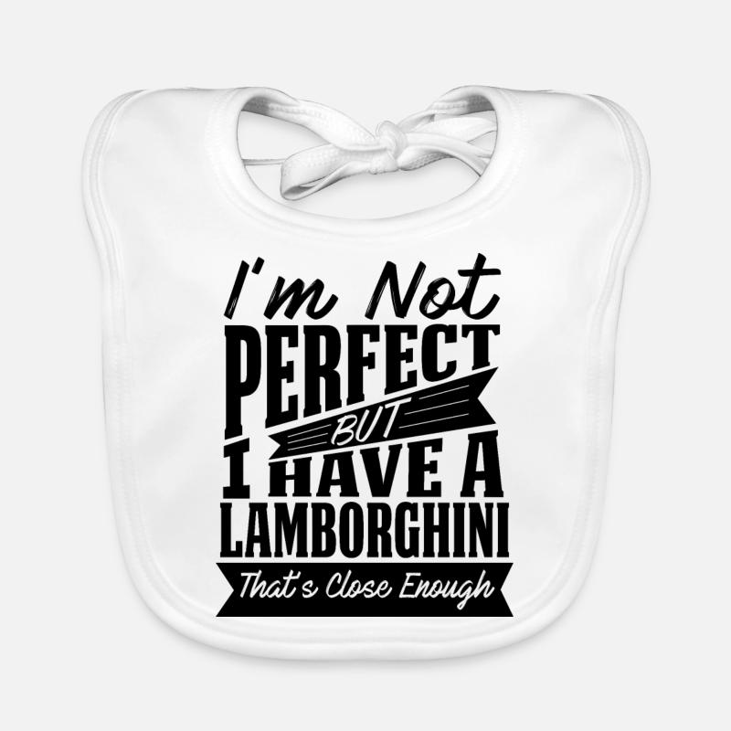 PERFECT WITH LAMBO B Organic Baby Bibs
