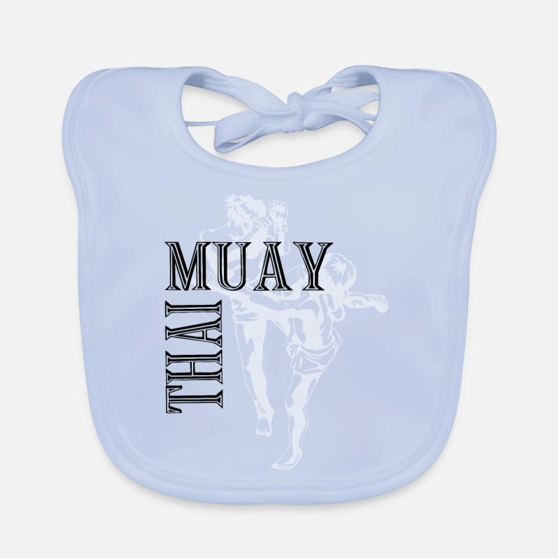Boxe Combat Muay Thai Bavoir bio Bébé