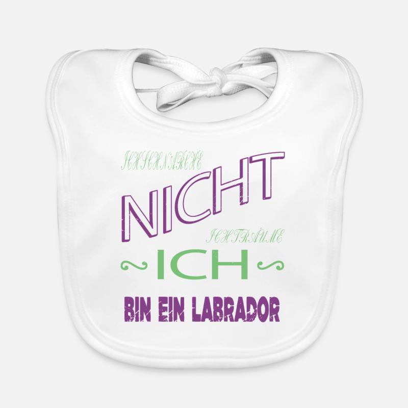hundefreund hunderasse cool bluthund welpe bday Baby Bio-Lätzchen