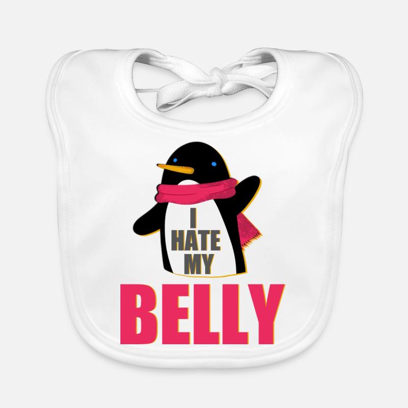 Dick - Übergewicht Baby Bio-Lätzchen