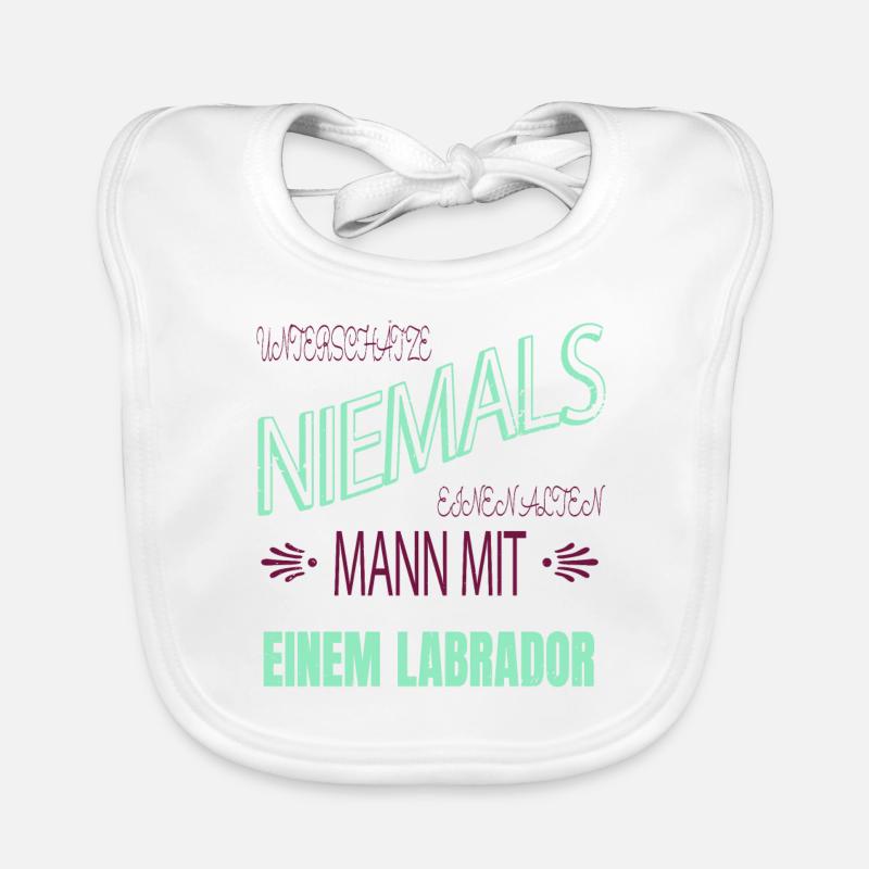 bester boxer spruch geschenk Baby Bio-Lätzchen