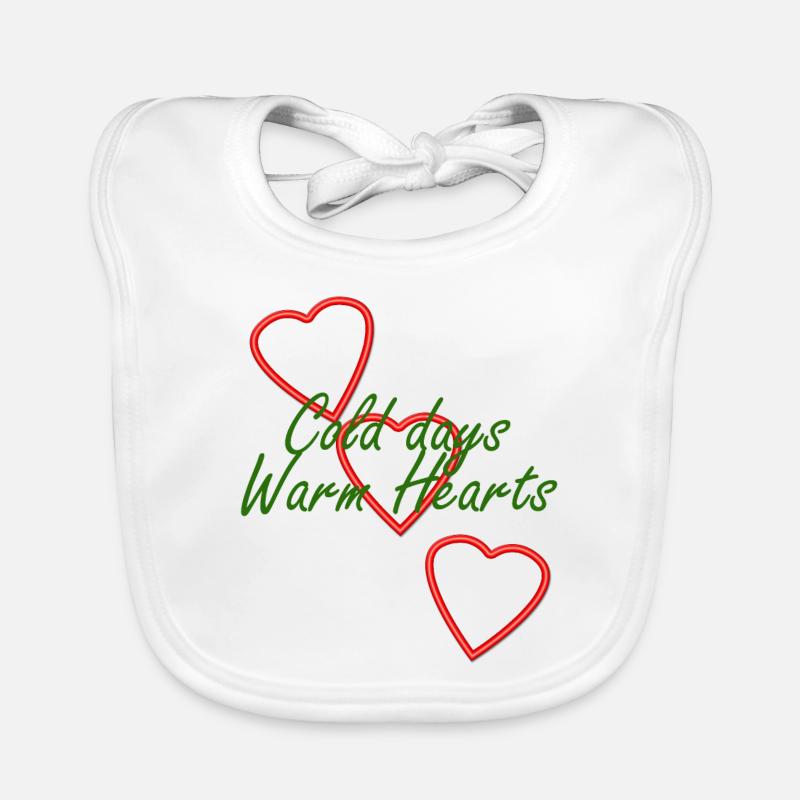 Cold days Organic Baby Bibs