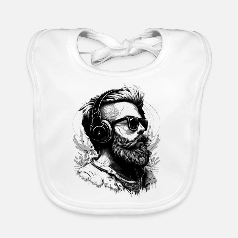 Son hipster Bavoir bio Bébé