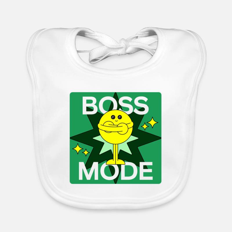 Boss Mode Bavoir bio Bébé
