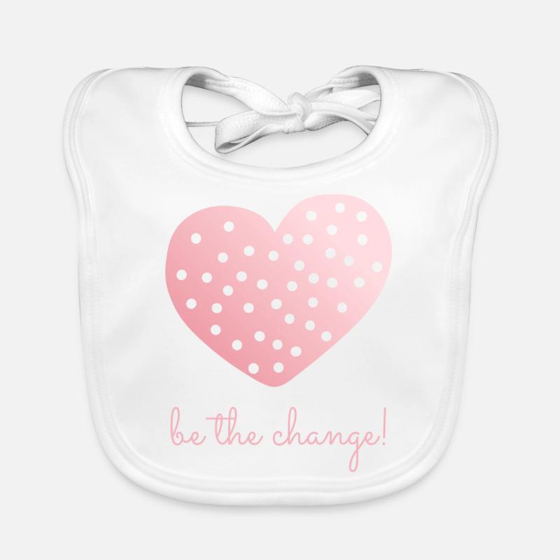 Be The Change! Organic Baby Bibs