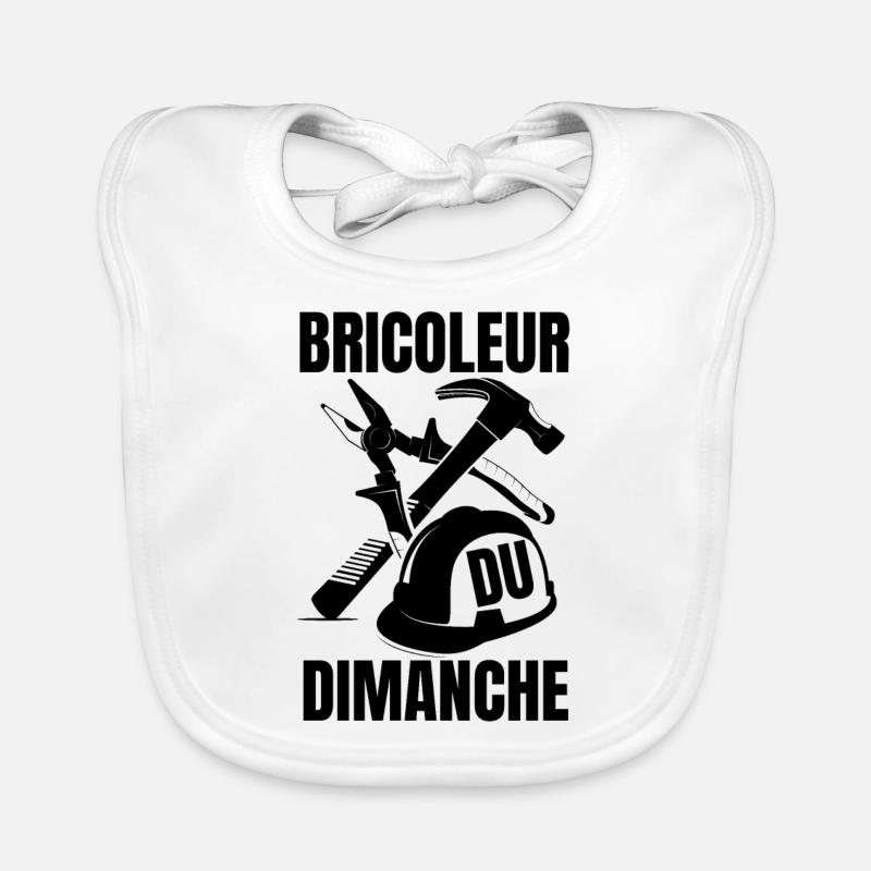 Bricoleur du dimanche 4 Bavoir bio Bébé